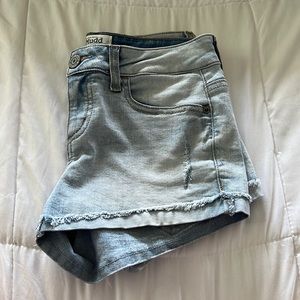 size 3 jean shorts